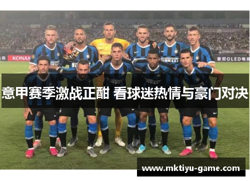 意甲赛季激战正酣 看球迷热情与豪门对决